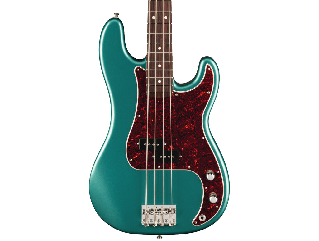 Fender American Professional Classic Precision Bass in Faded Sherwood Green Metallic
