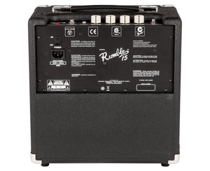 Fender Rumble 15 V3 15W Bass Combo Amp in Black