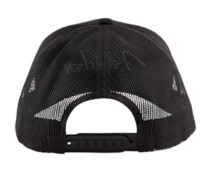 Fender Silver Logo Snapback Hat, Black