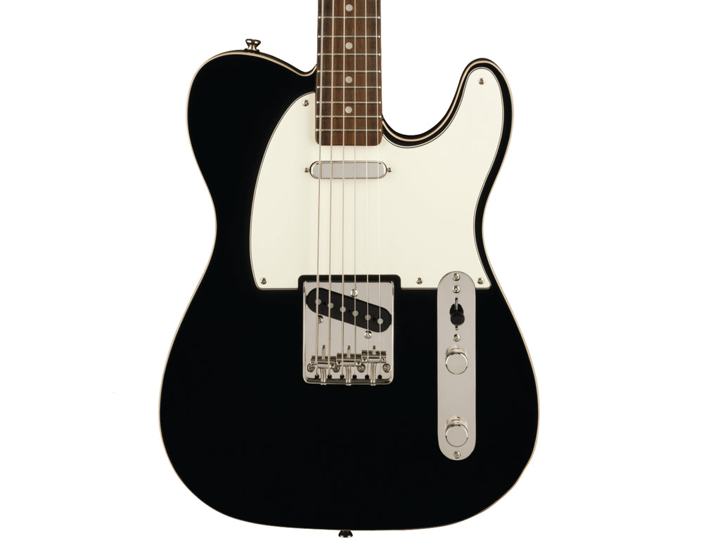 Fender Squier Classic Vibe Baritone Custom Telecaster Electric Guitar in Black