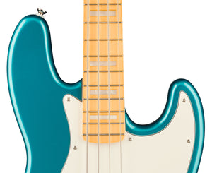Fender Squier Classic Vibe Active '70s Jazz Bass V 5-String Bass in Ocean Turquoise