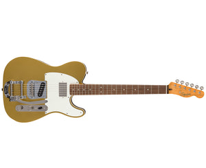Fender Squier Classic Vibe Custom Telecaster SH Electric Guitar with Bigsby in Aztec Gold