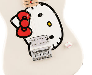 Fender Squier X Hello Kitty Stratocaster in White w/ Gig Bag