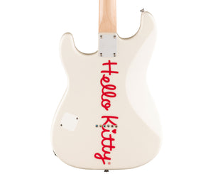 Fender Squier X Hello Kitty Stratocaster in White w/ Gig Bag