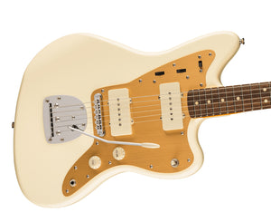 Fender Squier J Mascis Jazzmaster® Gold Anodized Pickguard in Vintage White