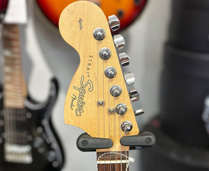 Fender Squier Left-Handed Stratocaster Electric Guitar In 3-Tone Sunburst