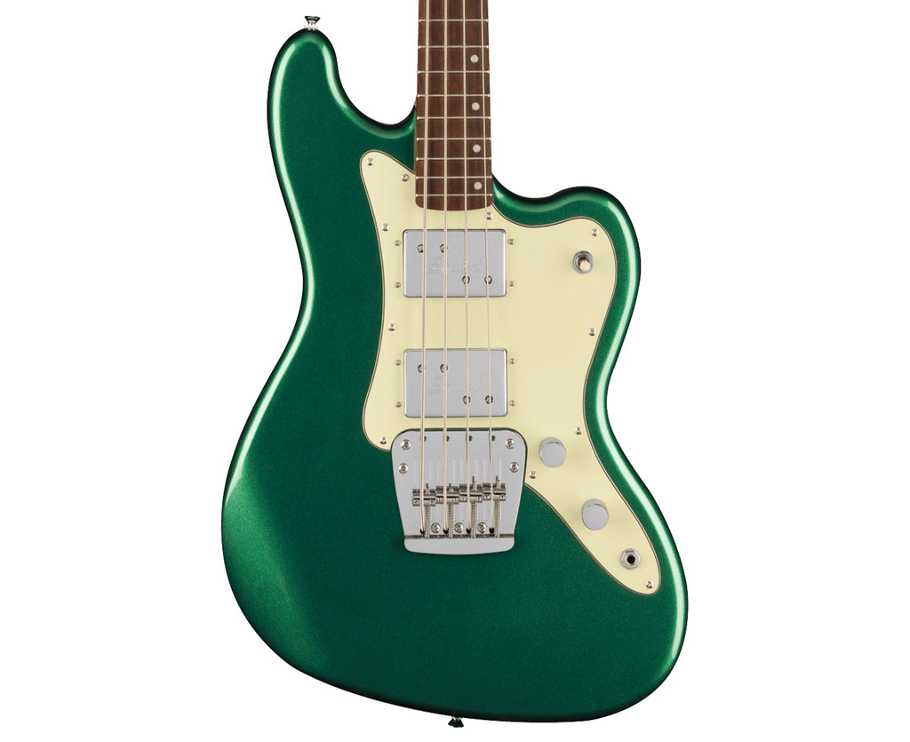 Fender Squier Paranormal Rascal HH Bass in Sherwood Green