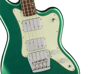 Fender Squier Paranormal Rascal HH Bass in Sherwood Green