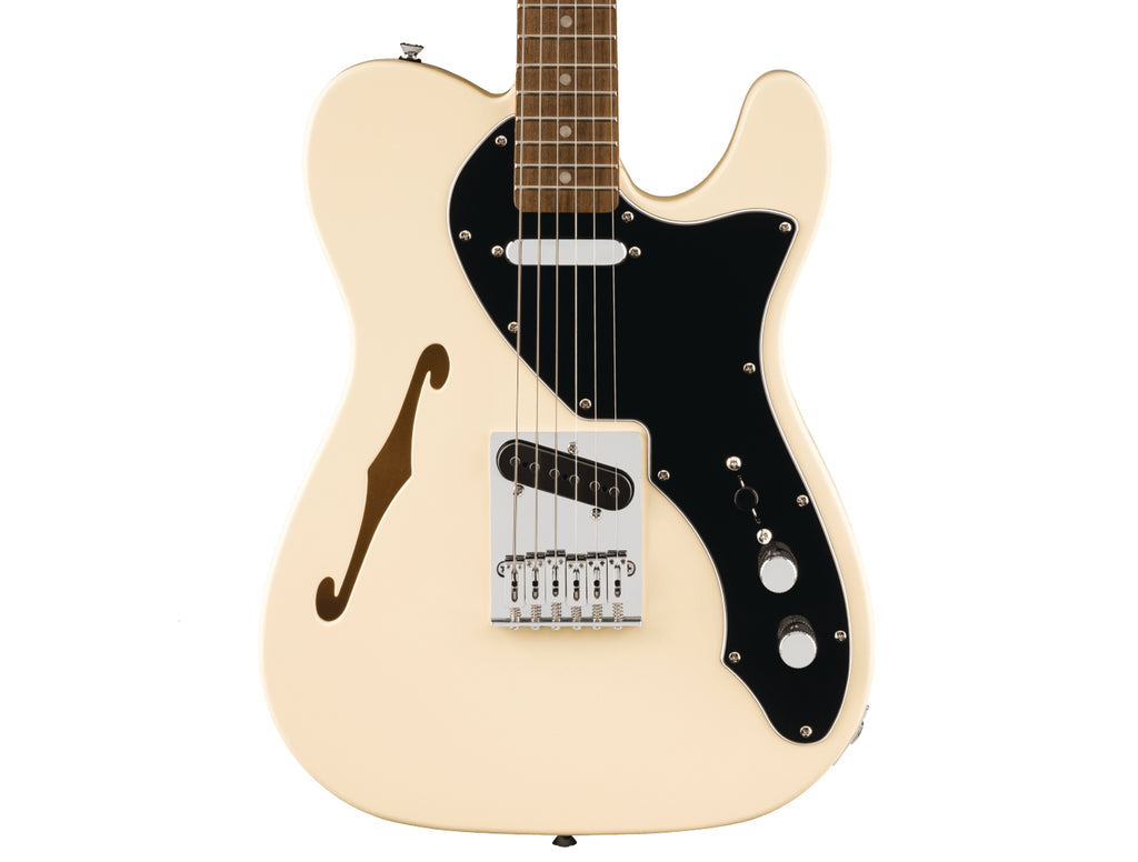 Fender Squier Affinity Series Telecaster Thinline in Olympic White