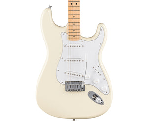 Fender Standard Stratocaster Electric Guitar in Olympic White