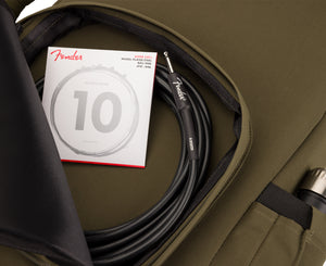 Fender Troubadour Electric Guitar Gig Bag, Olive