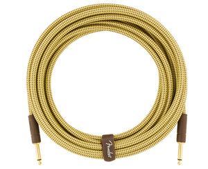 Fender Deluxe Series Tweed Cable 18.6 Foot Cable in Tweed