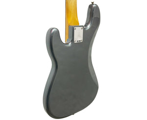 Fender Limited Edition Vintera II Road Worn '60s Precision Bass in Charcoal Frost Metallic