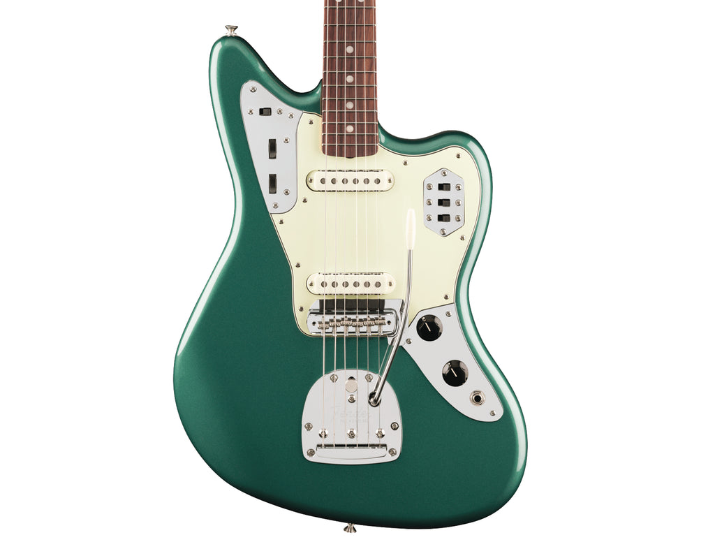 Fender Vintera III Mid 60's Jaguar in Sherwood Green w/ Matching Headstock