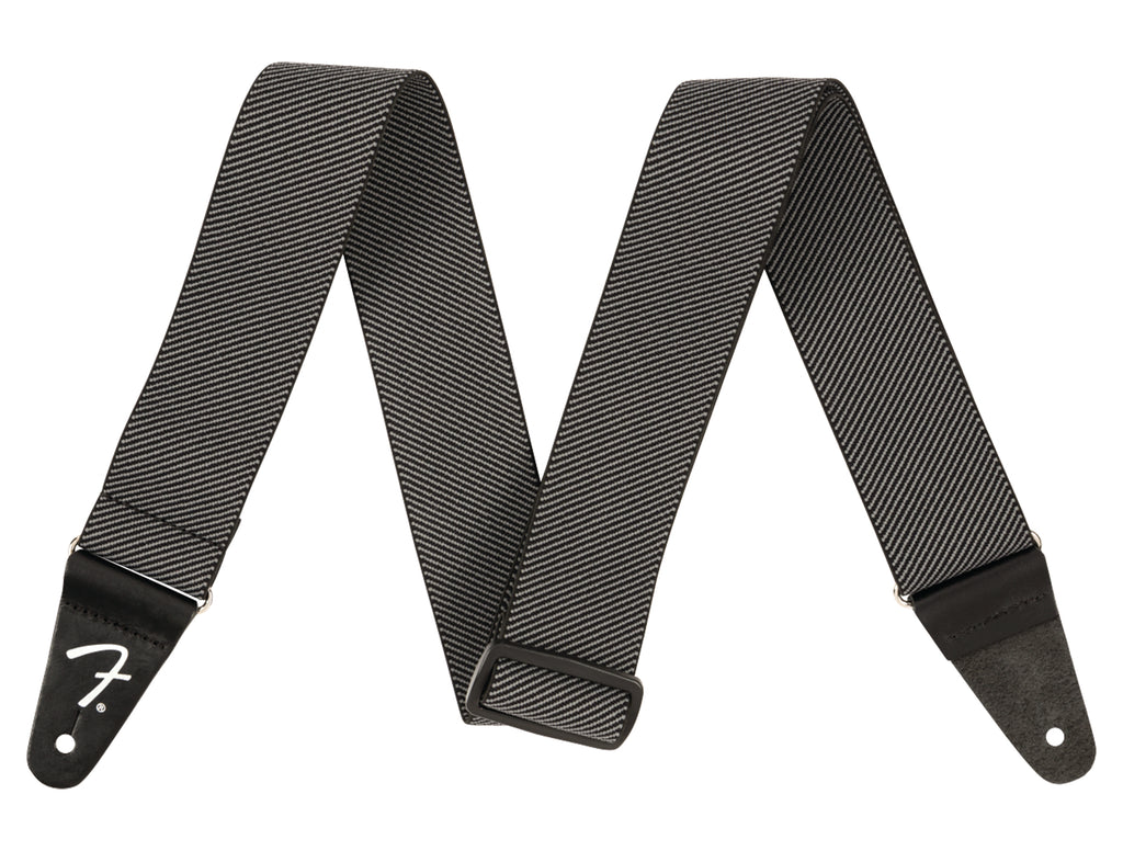 Fender 2" WeighLess Gray Tweed Guitar or Bass Strap - Megatone Music