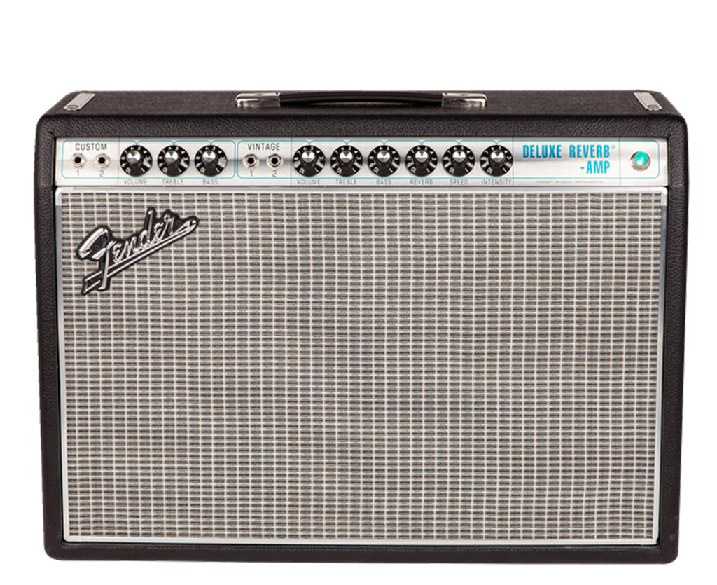 Fender '68 Deluxe Reissue 1x12" 22W Combo Guitar Amp in Black