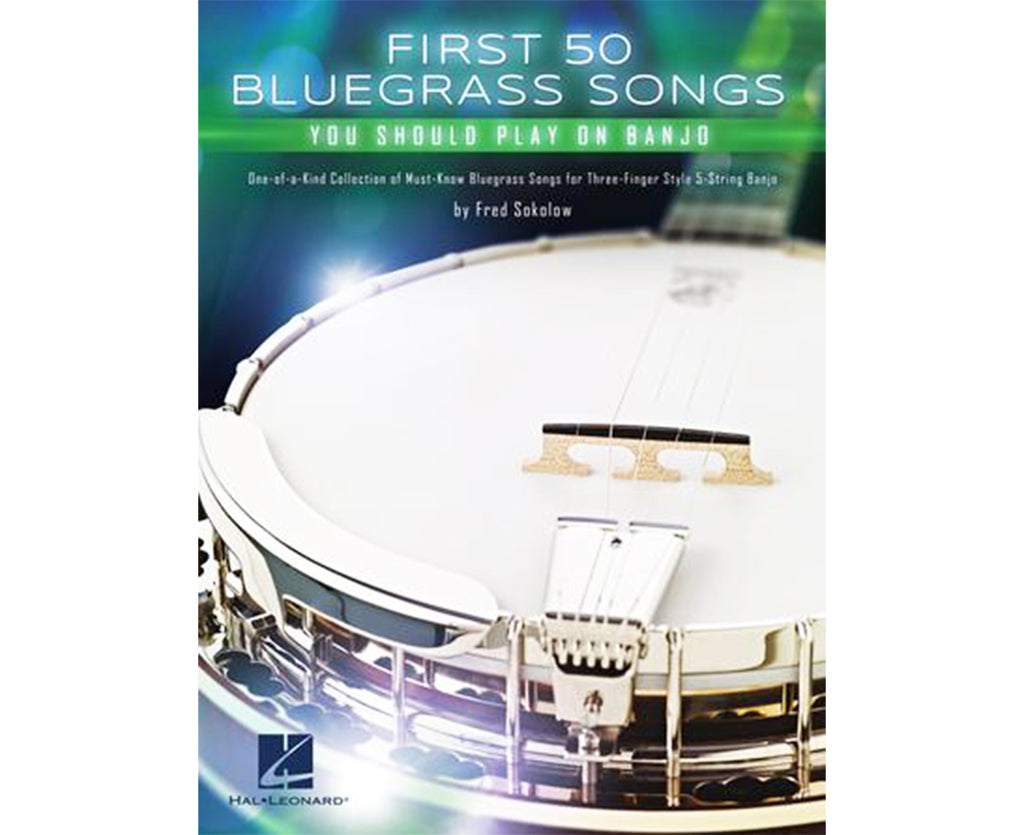 Hal Leonard First 50 Bluegrass Songs You Should Play on Banjo