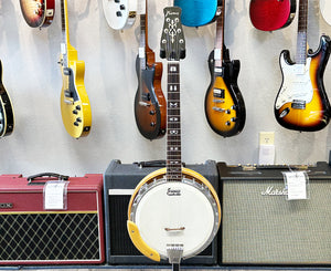 Framus Nashville N-Line Black Eagle Vintage 6-String Banjo, Banjitar with Case..Rare!!!