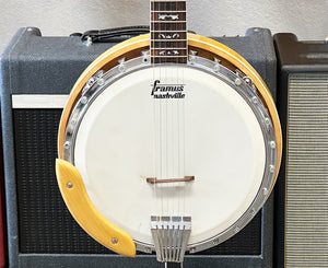 Framus Nashville N-Line Black Eagle Vintage 6-String Banjo, Banjitar with Case..Rare!!!