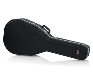 Gator GC Series Deluxe ABS Jumbo Molded Acoustic Guitar Case Black