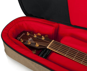 Gator Transit Series Acoustic Guitar Gig Bag Tan
