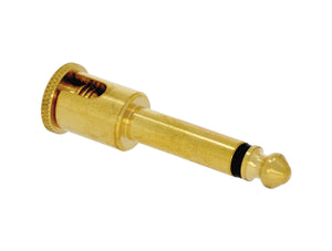 George L's .155 Un-Plated Brass Right Angle Plug - Megatone Music