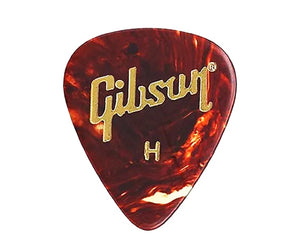 Gibson Celluloid Tortoise Heavy Size Guitar Pick Pack 12 Picks