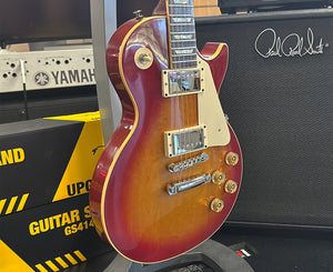 Gibson Les Paul Standard Electric Guitar in Cherry Sunburst, Gibson Chainsaw Case, 1985