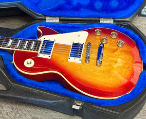 Gibson Les Paul Standard Electric Guitar in Cherry Sunburst, Gibson Chainsaw Case, 1985