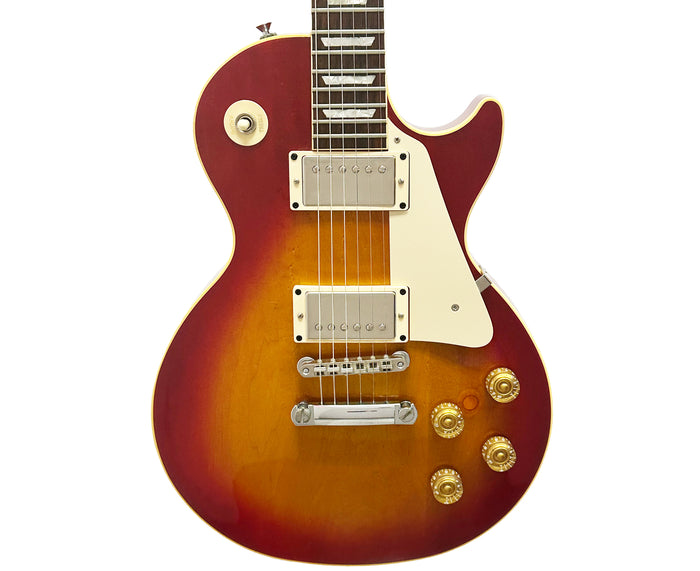 Gibson Les Paul Standard Electric Guitar in Cherry Sunburst, Gibson Chainsaw Case, 1985