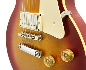 Gibson Les Paul Standard Electric Guitar in Cherry Sunburst, Gibson Chainsaw Case, 1985
