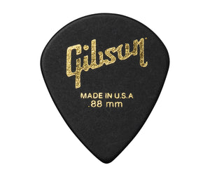 Gibson Modern Black .88mm Guitar Pick 6 Pack