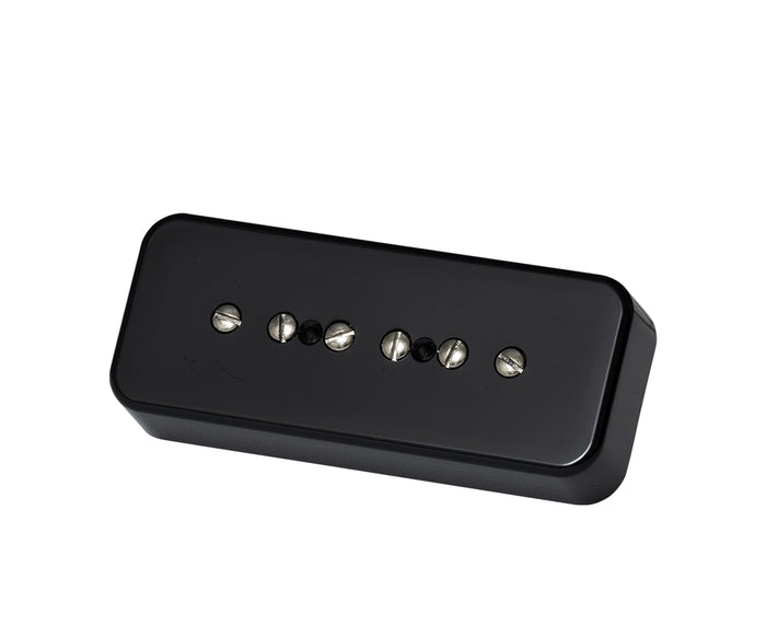 Gibson P-90DC (Black Soapbar, 2-conductor, Potted, 17.4k, Neo)
