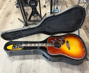 Gibson Hummingbird Studio Acoustic-Electric Guitar, Satin Rosewood Burst, with Gibson Case