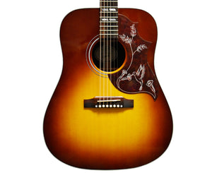 Gibson Hummingbird Studio Acoustic-Electric Guitar, Satin Rosewood Burst, with Gibson Case