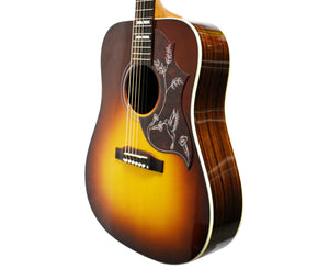 Gibson Hummingbird Studio Acoustic-Electric Guitar, Satin Rosewood Burst, with Gibson Case