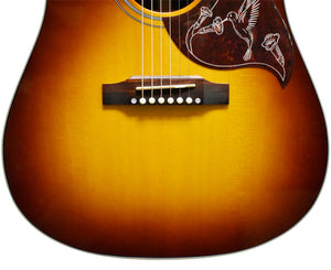 Gibson Hummingbird Studio Acoustic-Electric Guitar, Satin Rosewood Burst, with Gibson Case