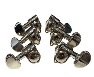 Grover Rotomatic 102-18 Series 3x3 Chrome Tuning Machines