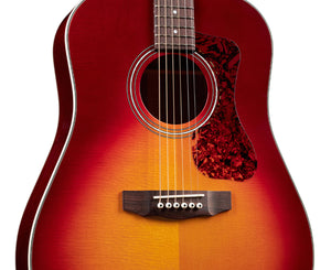 Guild D-140 Westerly Collection Dreadnought Acoustic Guitar Cherry Burst