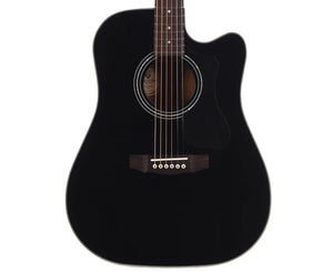 Guild D-140ce Westerly Collection Dreadnought Acoustic-Electric Guitar Black