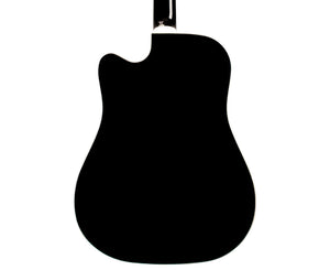 Guild D-140ce Westerly Collection Dreadnought Acoustic-Electric Guitar Black