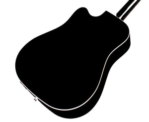 Guild D-140ce Westerly Collection Dreadnought Acoustic-Electric Guitar Black