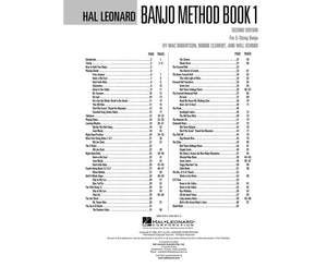 Hal Leonard Banjo Method – Book 1 – 2nd Edition for 5-String Banjo