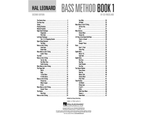 Hal Leonard Bass Method Book 1 – 2nd Edition