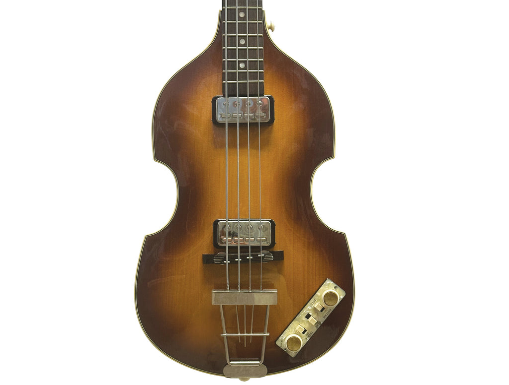 Hofner 1963 Violin Bass Artist Reissue in Sunburst with Original Case