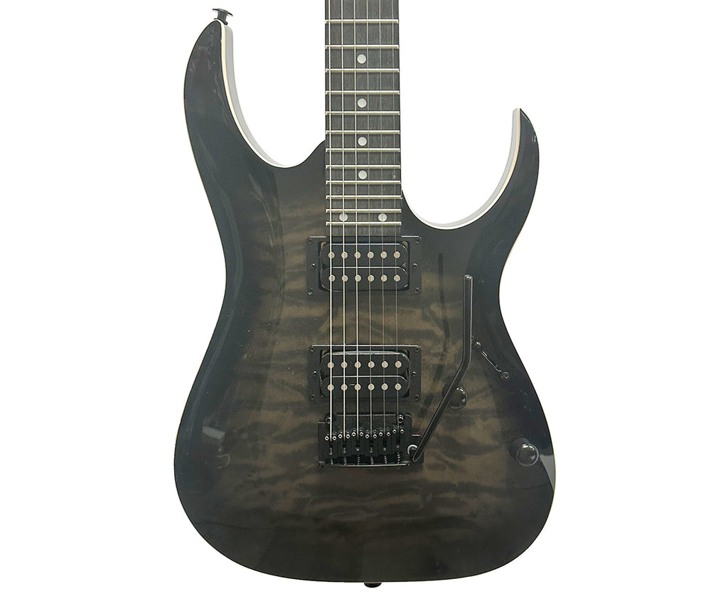 Ibanez GIO GRGA120QA Electric Guitar Transparent Black