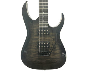 Ibanez GIO GRGA120QA Electric Guitar Transparent Black