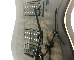 Ibanez GIO GRGA120QA Electric Guitar Transparent Black