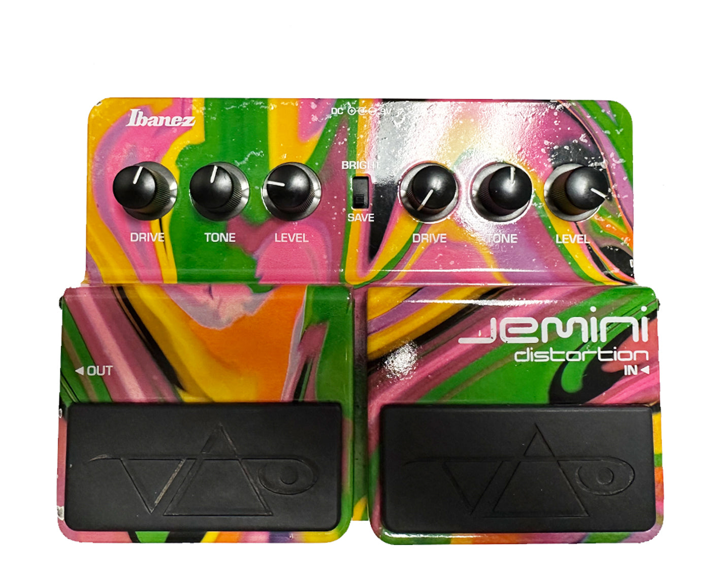 ギター Ibanez Jemini Distortion Stive Vai Review Ibanez Jemini Distortion Steve Vai Signature - YouTube