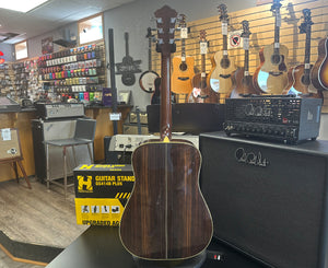 Ibanez V390 Tree of Life Vintage Series Acoustic Guitar w/ Hard Shell Case 1981